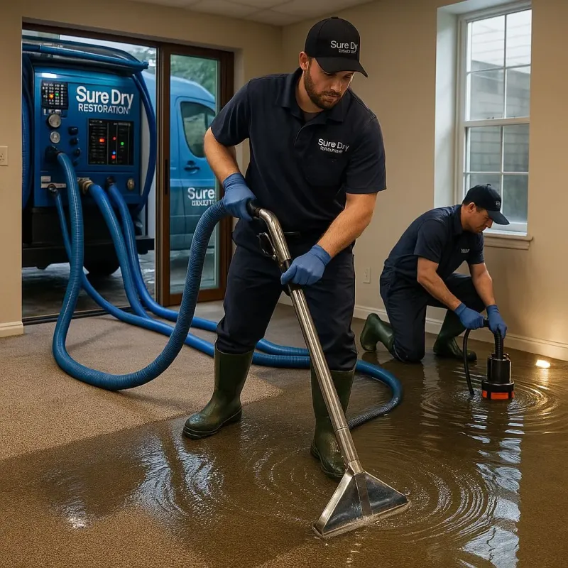 Water Extraction and Removal process in Cherryvale, KS